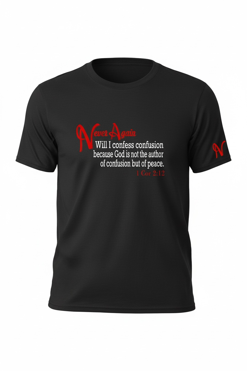 Never Again 1 Cor 212 Confusion DT130Y Short Sleeve (Youth)