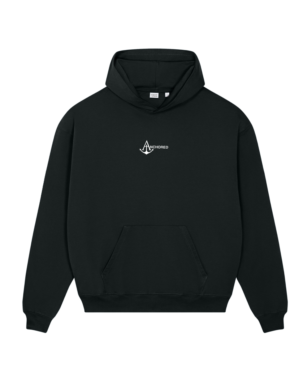 White Anchored Hoodie