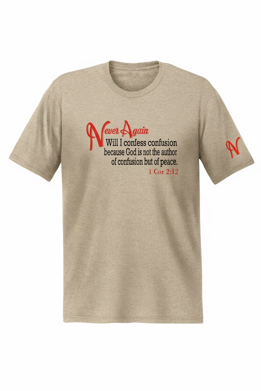 Never Again 1 Cor 212 Confusion DM130 Short Sleeve