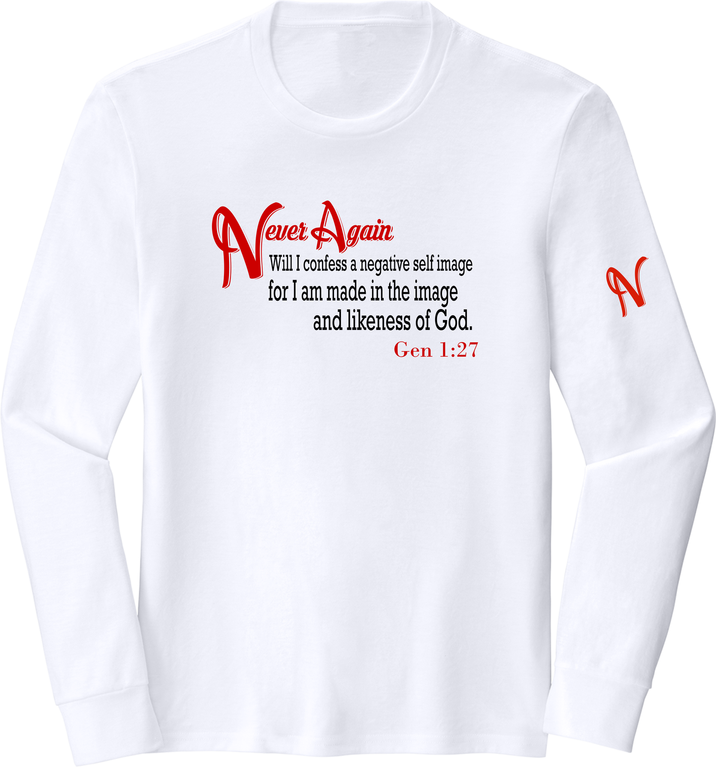 Never Again Gen 127 Self Image DM132 Long Sleeve