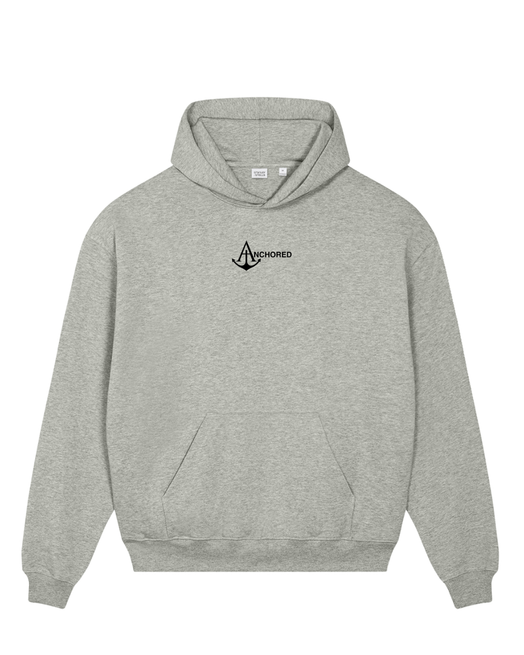 Black Anchored Hoodie