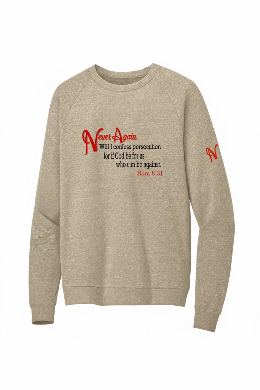 Never Again Rom 831 Persecution DT1304 Sweatshirt