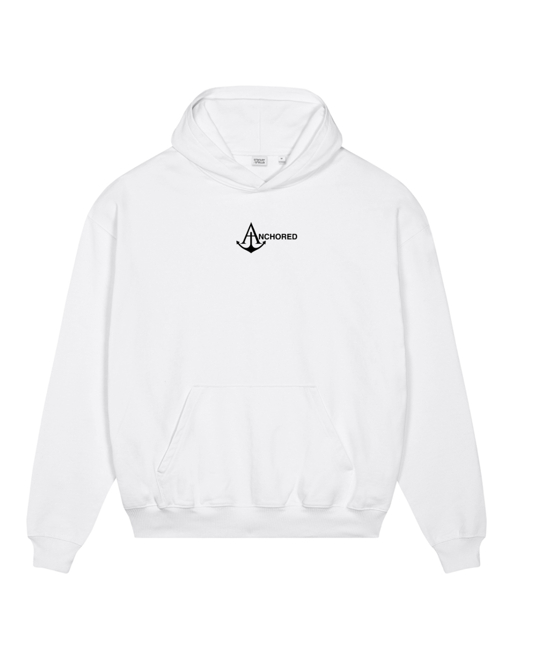 Black Anchored Hoodie