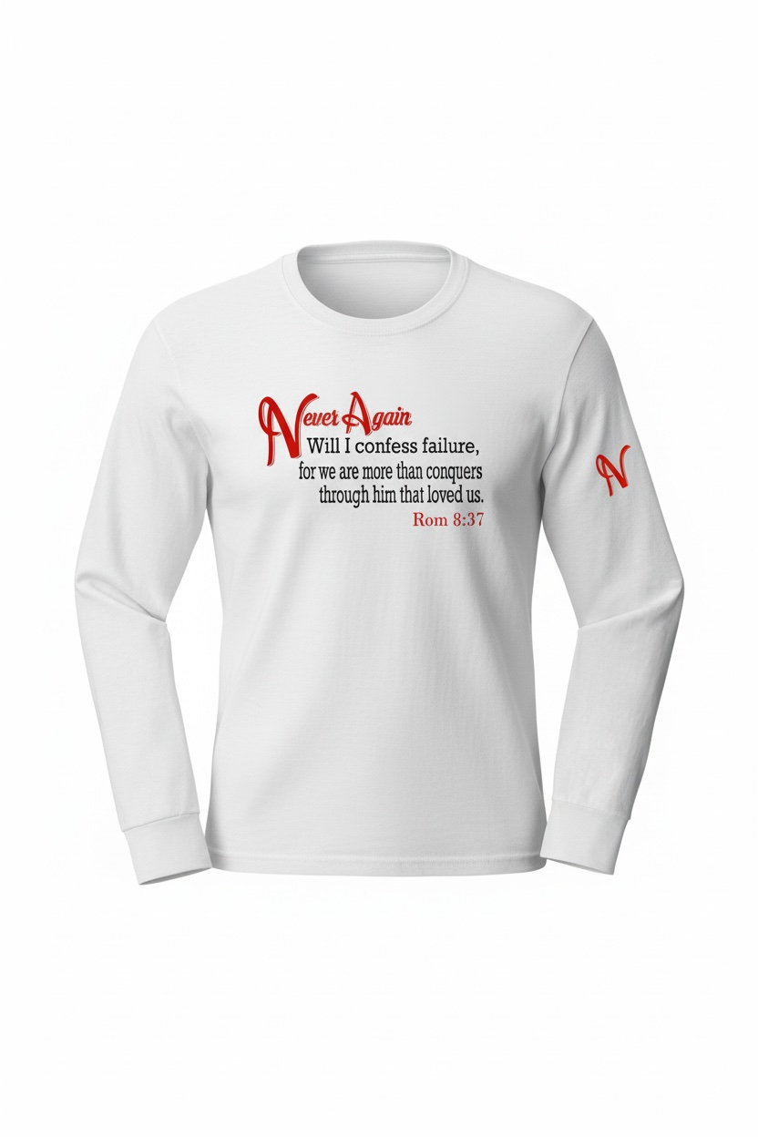 Never Again Rom 837 Failure DM132 Long Sleeve