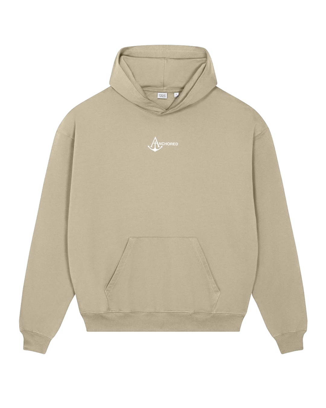 White Anchored Hoodie