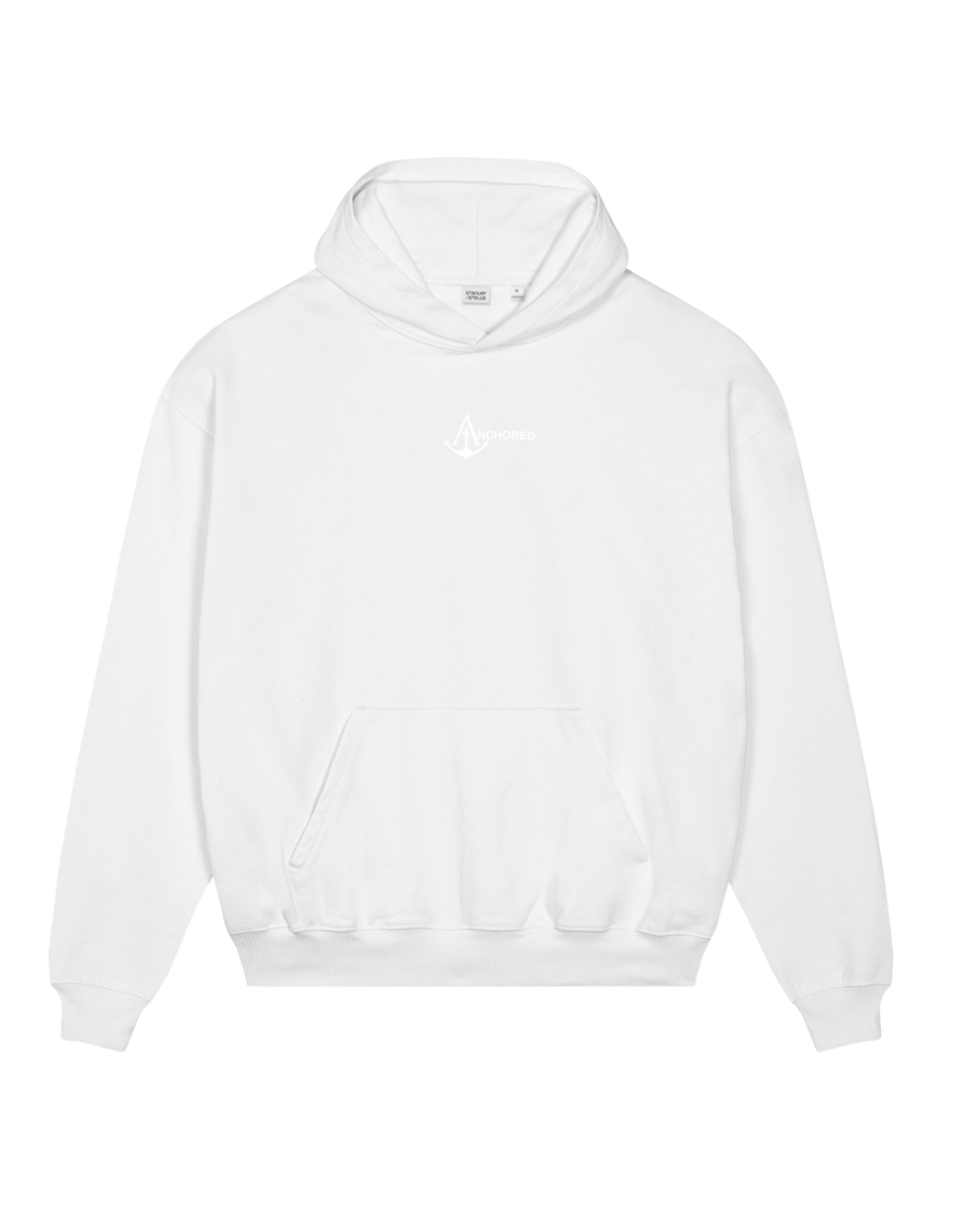 White Anchored Hoodie