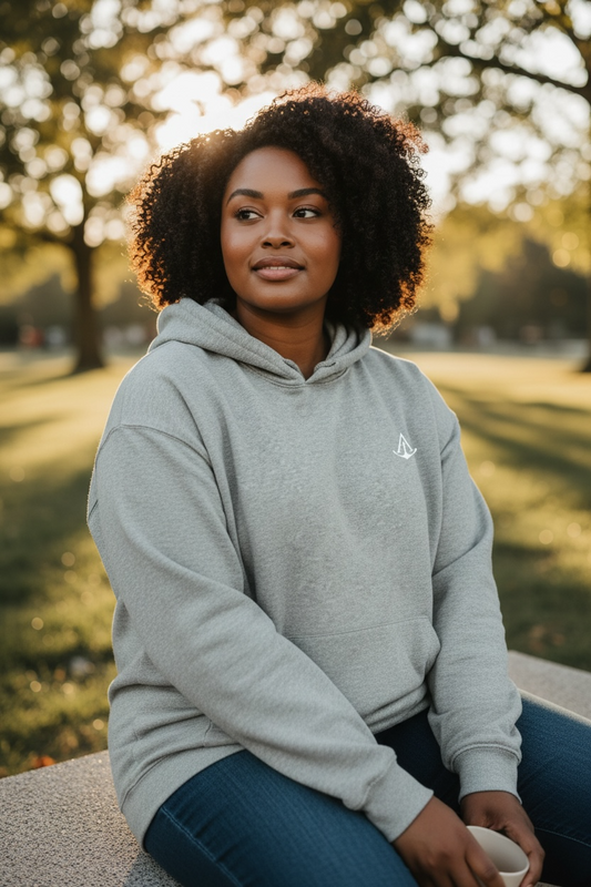 Anchored Logo Hoodie