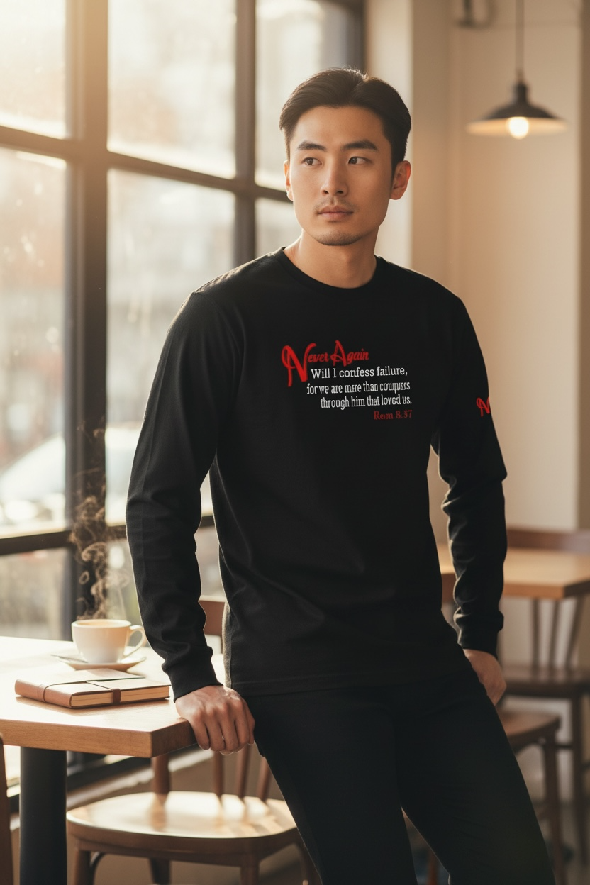 Never Again Rom 837 Failure DM132 Long Sleeve