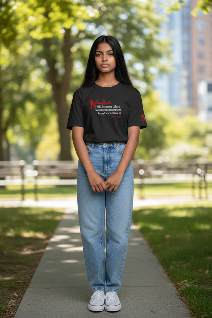 Never Again Rom 831 Persecution DT130Y Short Sleeve (Youth)