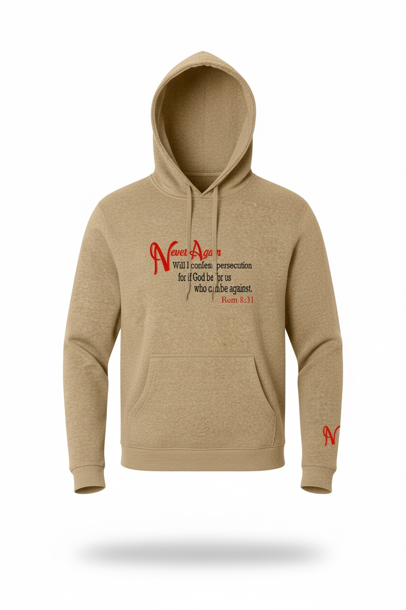 Never Again Rom 831 Persecution DT1300 Hoodie