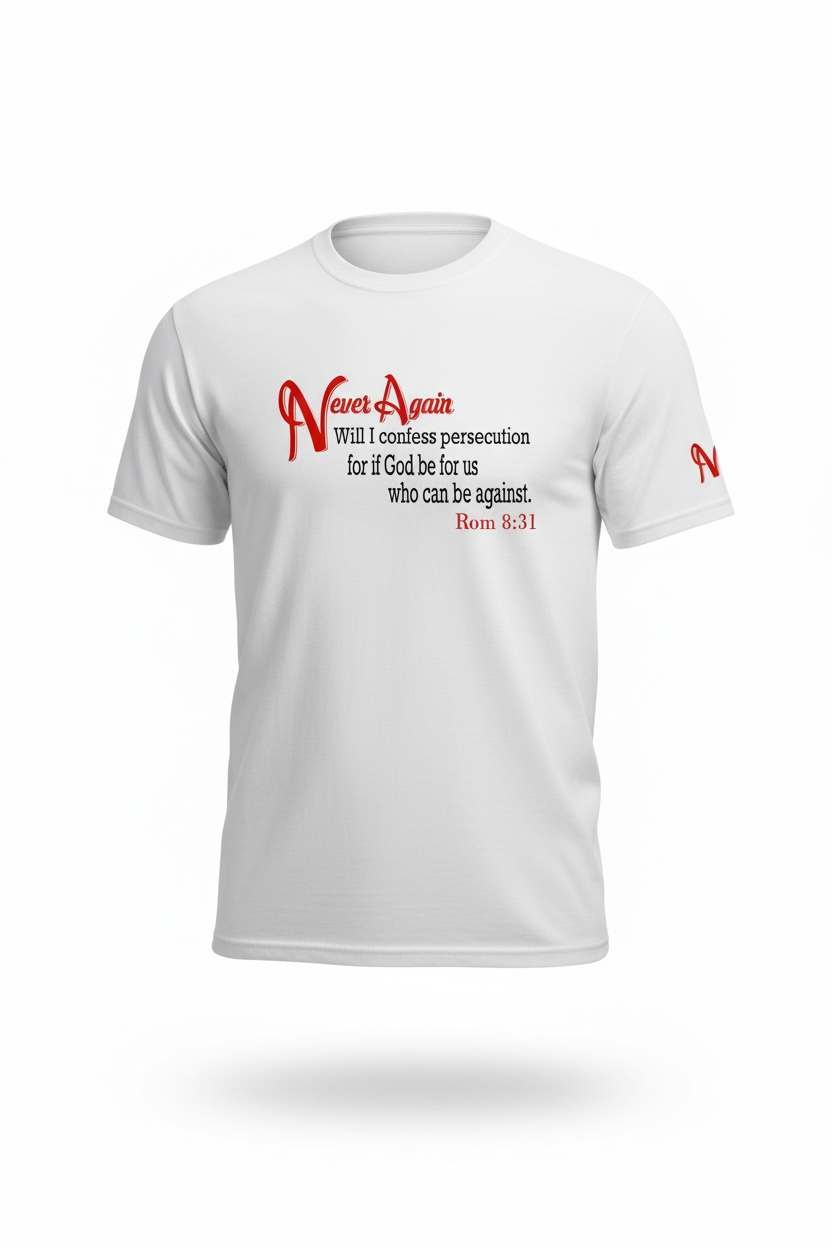 Never Again Rom 831 Persecution DM130 Short Sleeve