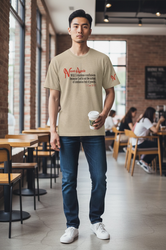 Never Again 1 Cor 212 Confusion DM130 Short Sleeve