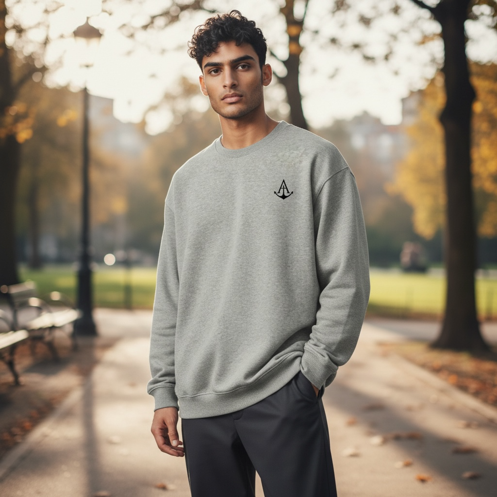 Anchored Logo Sweatshirt