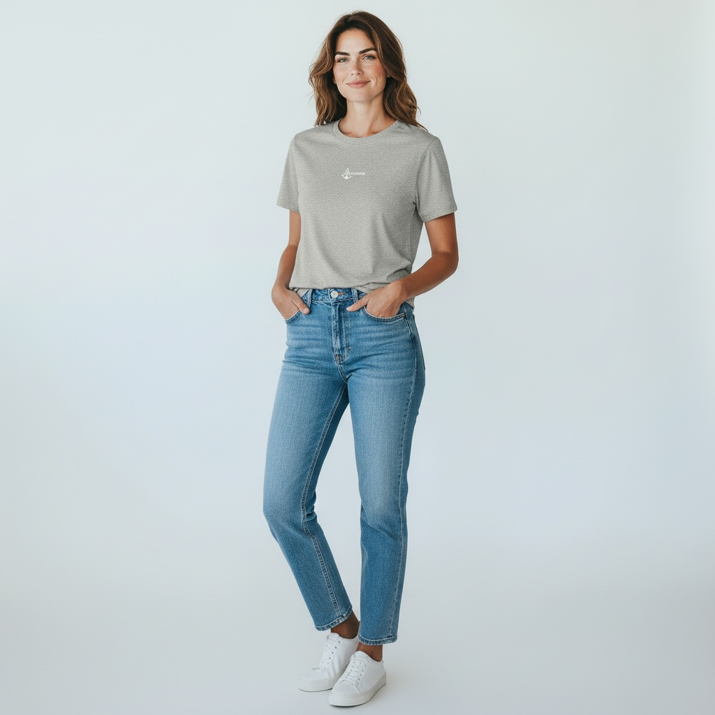 White Anchored TShirt