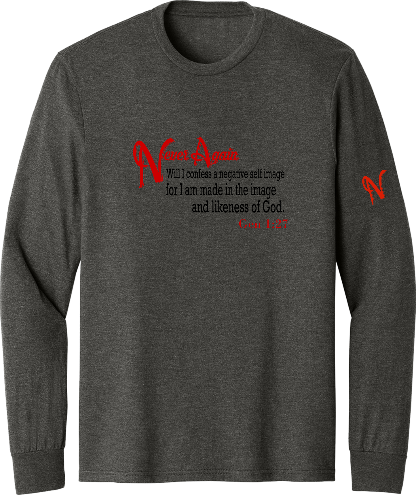 Never Again Gen 127 Self Image DM132 Long Sleeve