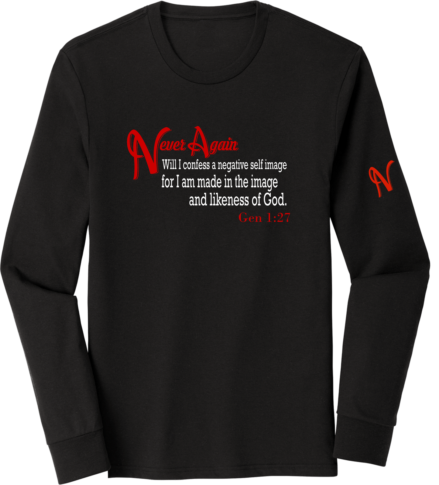 Never Again Gen 127 Self Image DM132 Long Sleeve