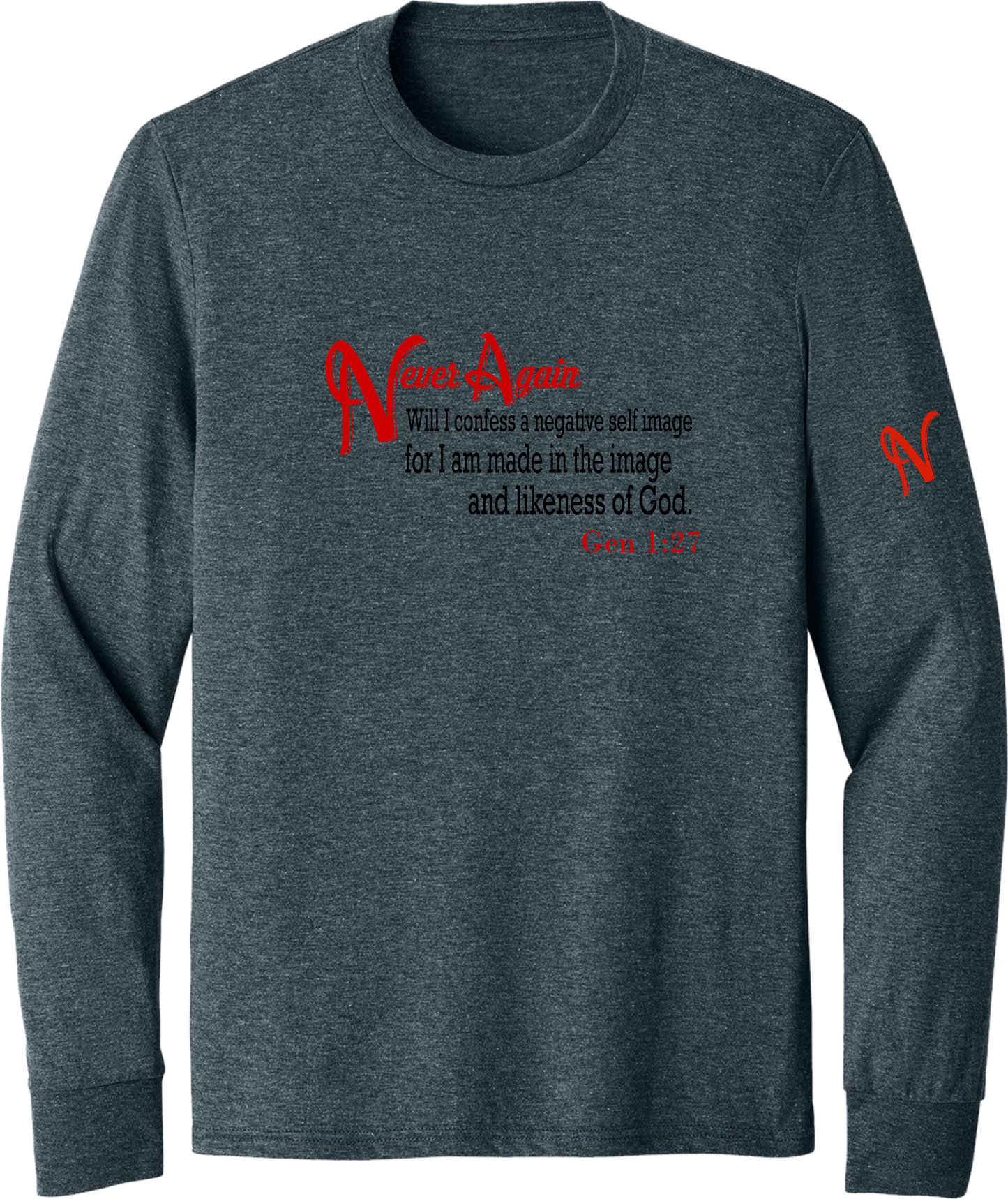 Never Again Gen 127 Self Image DM132 Long Sleeve