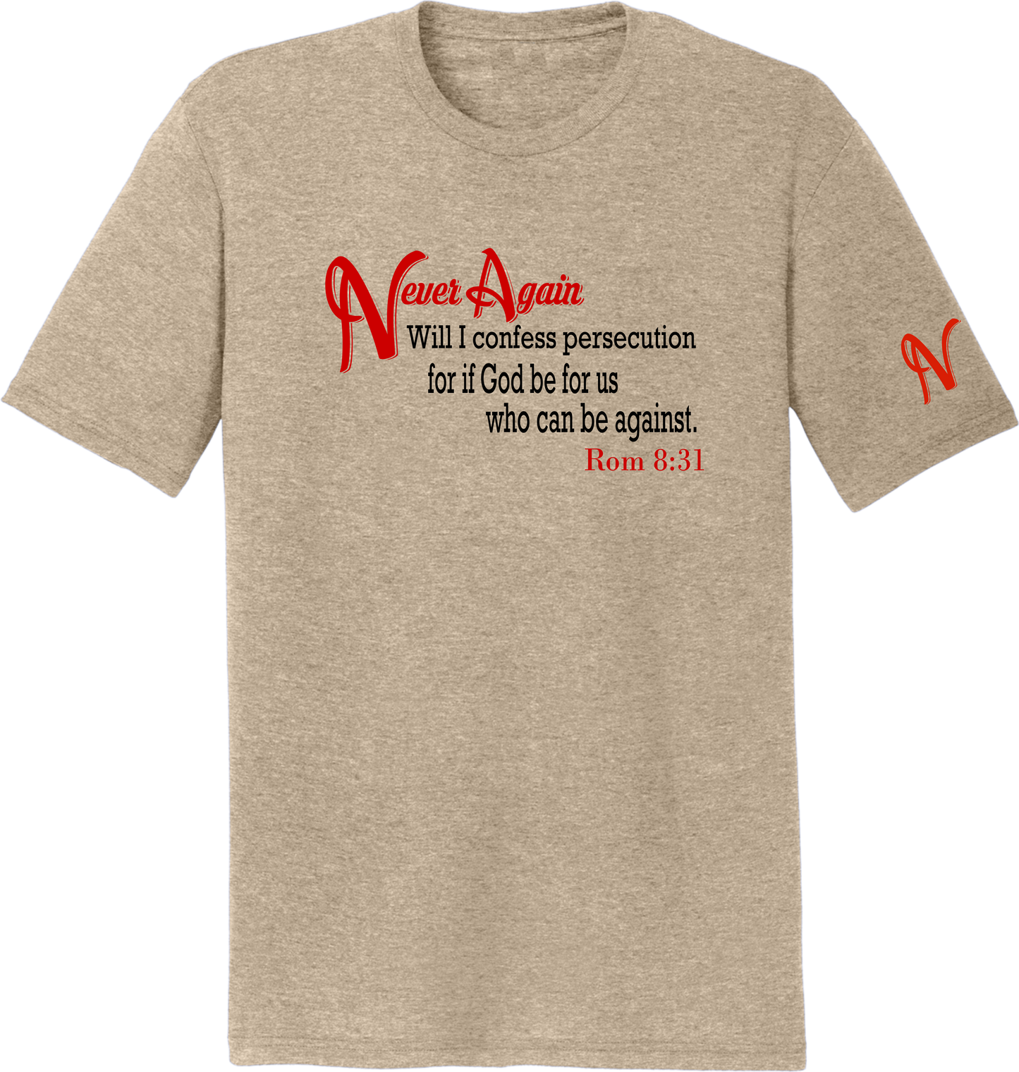 Never Again Rom 831 Persecution DM130 Short Sleeve