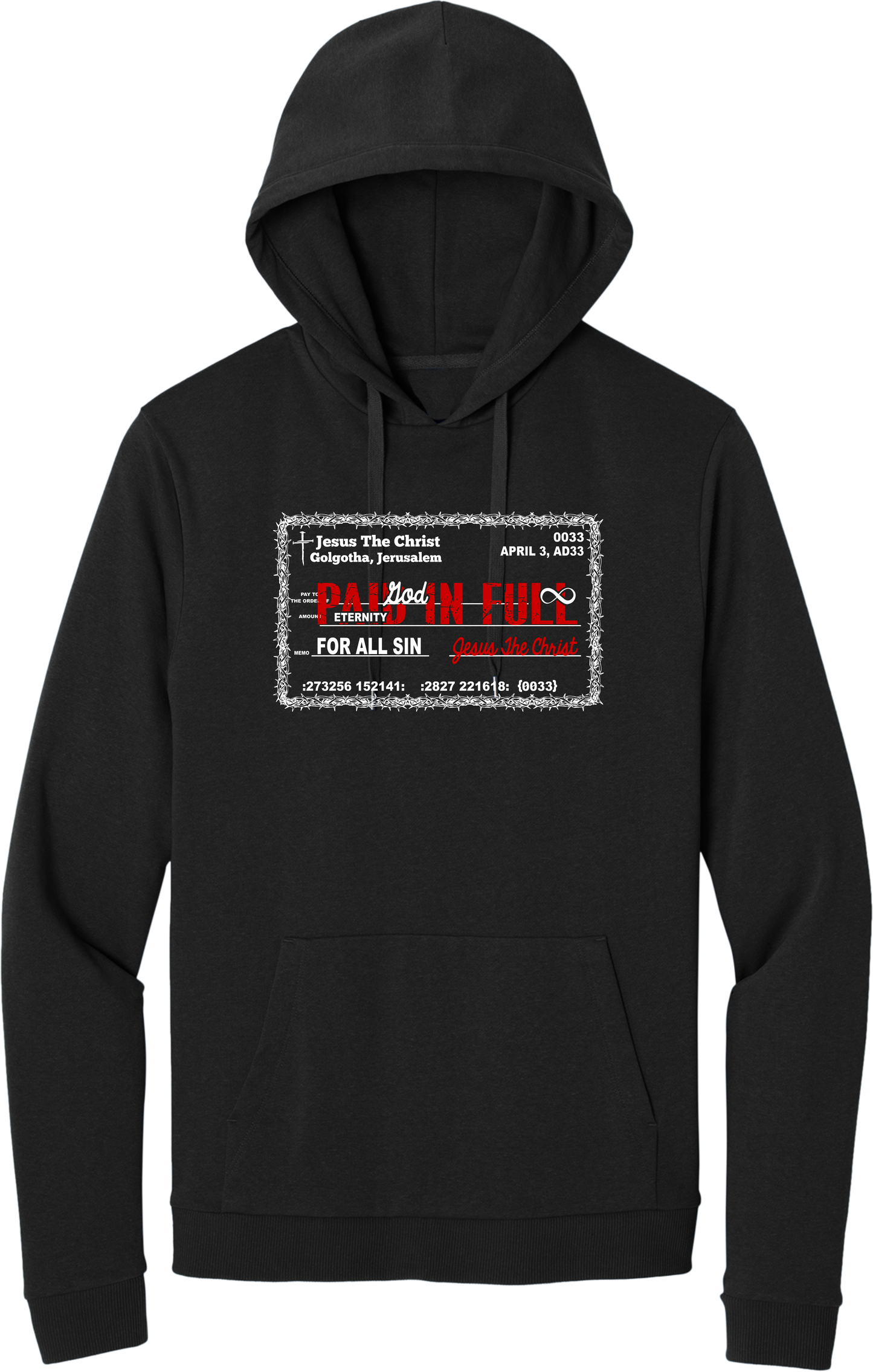 Never Again Paid in Full DT1300 Hoodie